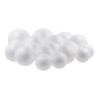 DECOFOAM BALL VALUE PK 18PC, ASSORTED