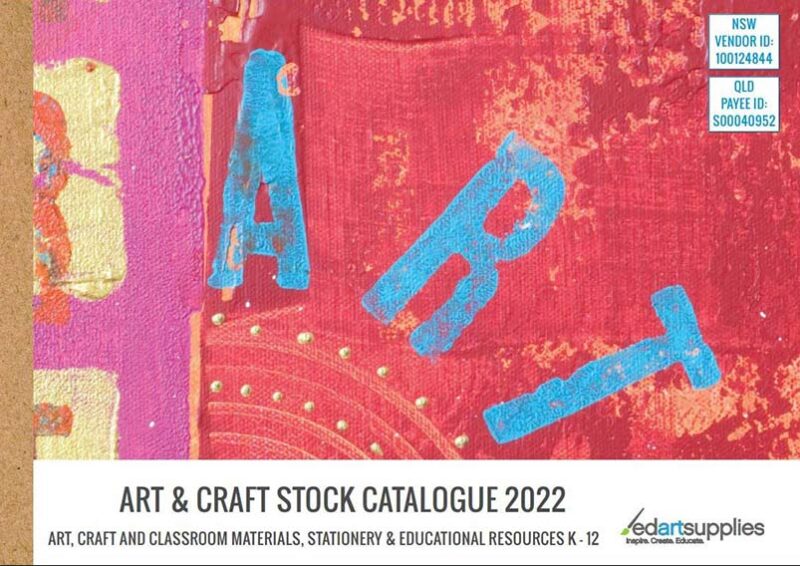 2022 Art & Craft Stock Catalogue Educational Art Supplies