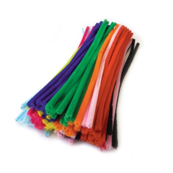 Pipecleaners Chenille Assorted 100pack