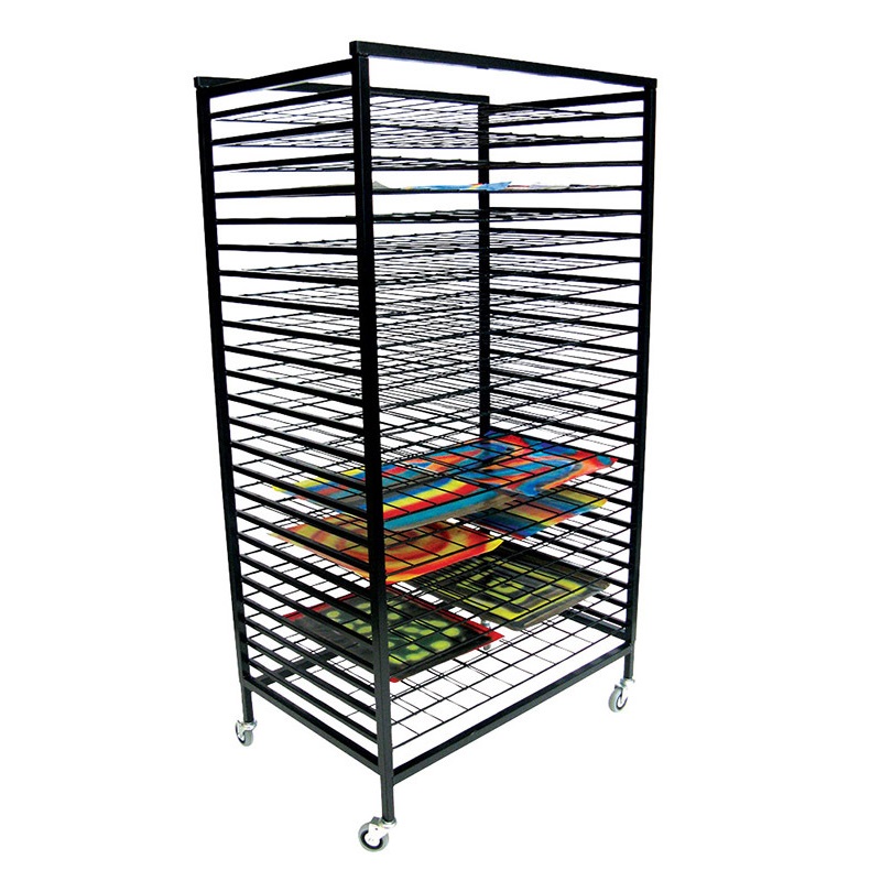 Tidee-Dry Metal Art Drying Rack - 24 Shelf Sliding