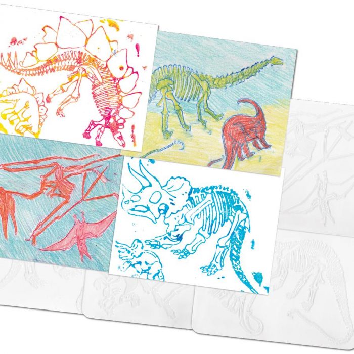 Dinosaur Rubbing Plates