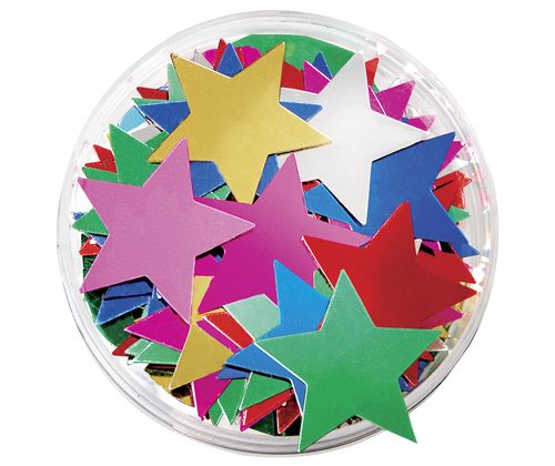 Stars Large Sequins in a Jar 50g 