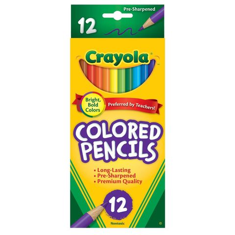 Crayola Coloured Pencils 12pack