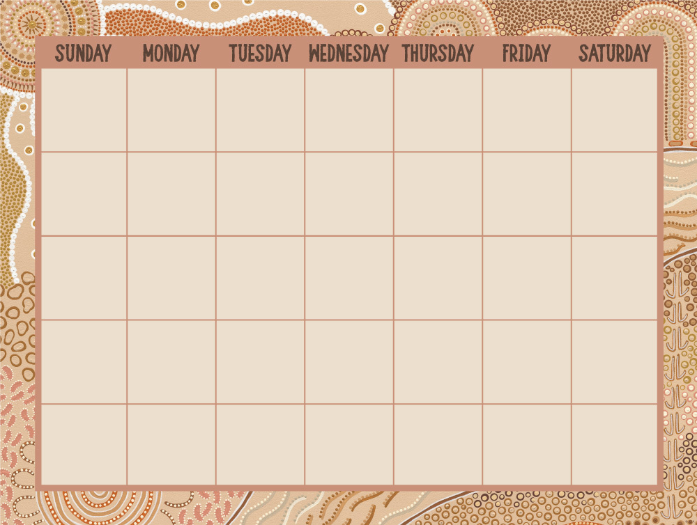 Calendar Bulletin Board Set - Country Connections 