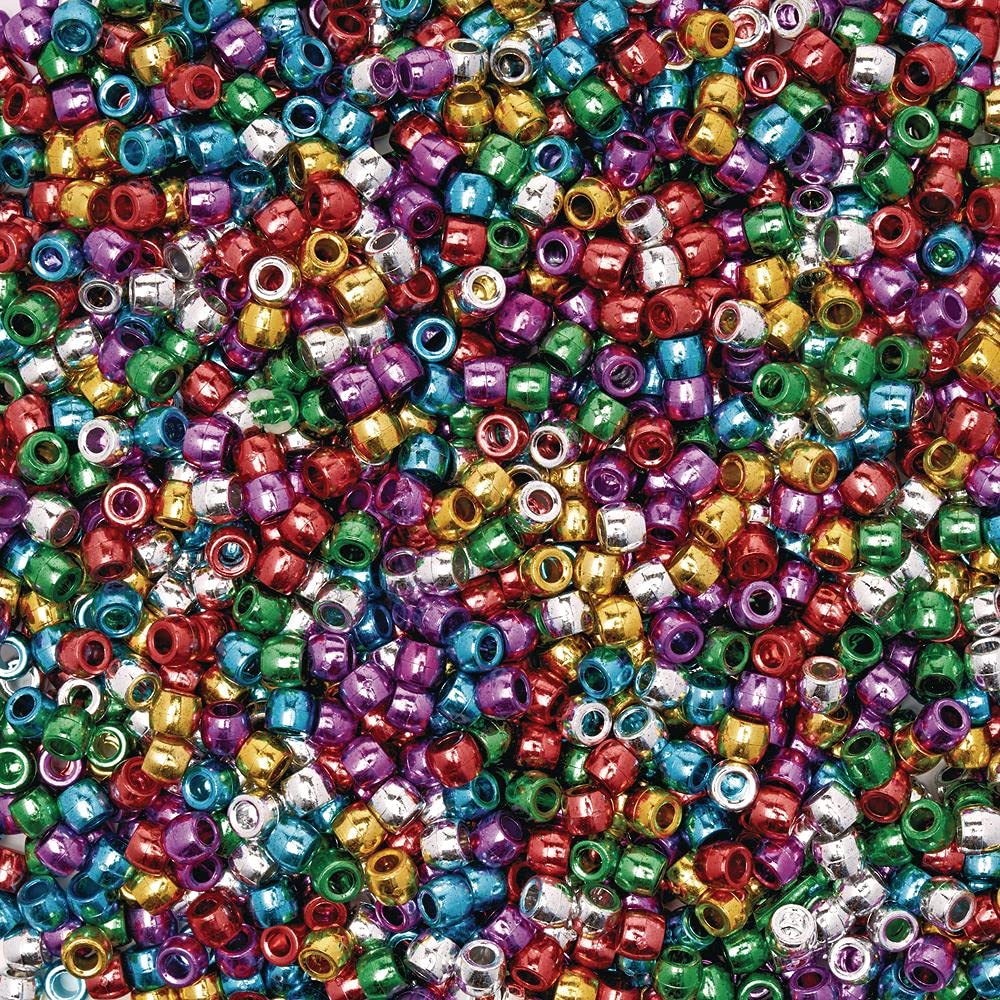 Metallic beads 1000pack