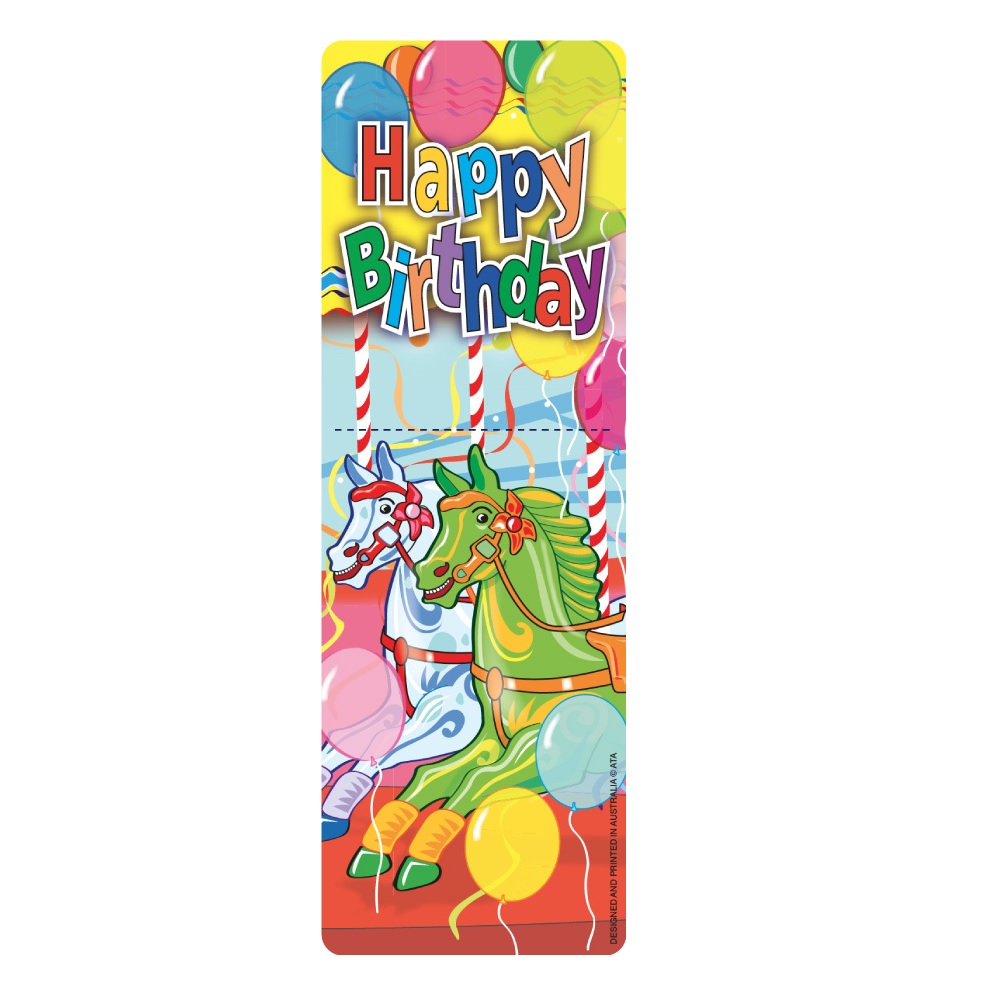 Birthday - Bookmarks (Pack of 35)