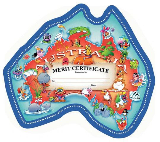 Certificate Our Australia