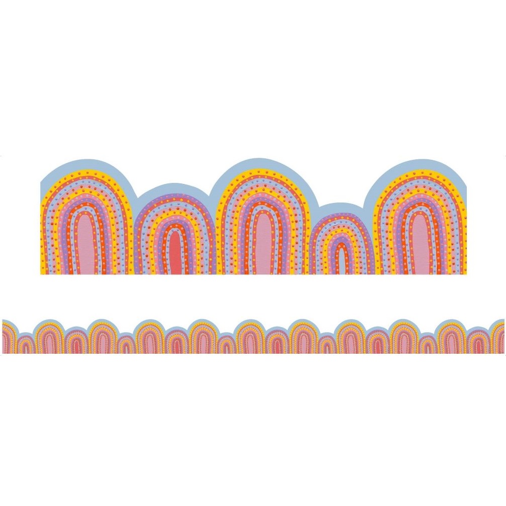 Rainbow Dreaming - Die-Cut Border