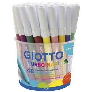 Giotto Turbo Maxi Markers 48's