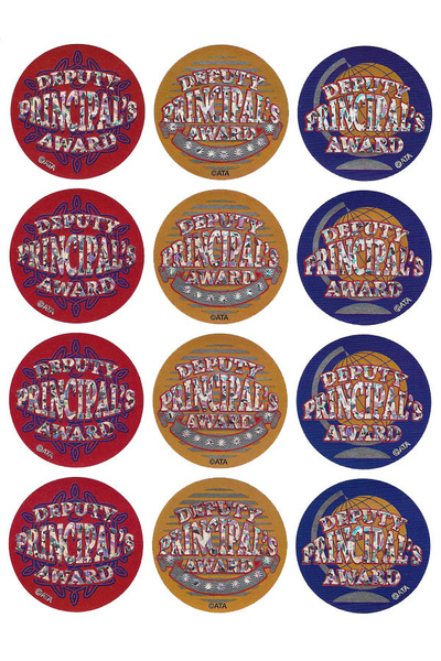 Deputy Principals Award Foil Sticker