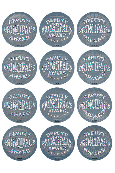 Deputy Principal's Award Foil Sticker