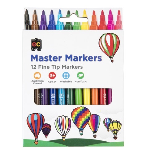 Master Markers Pack of 12