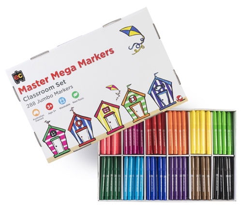 Master Mega Markers Classpack of 288