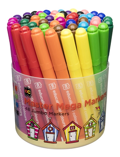 Master Mega Markers Tub of 48