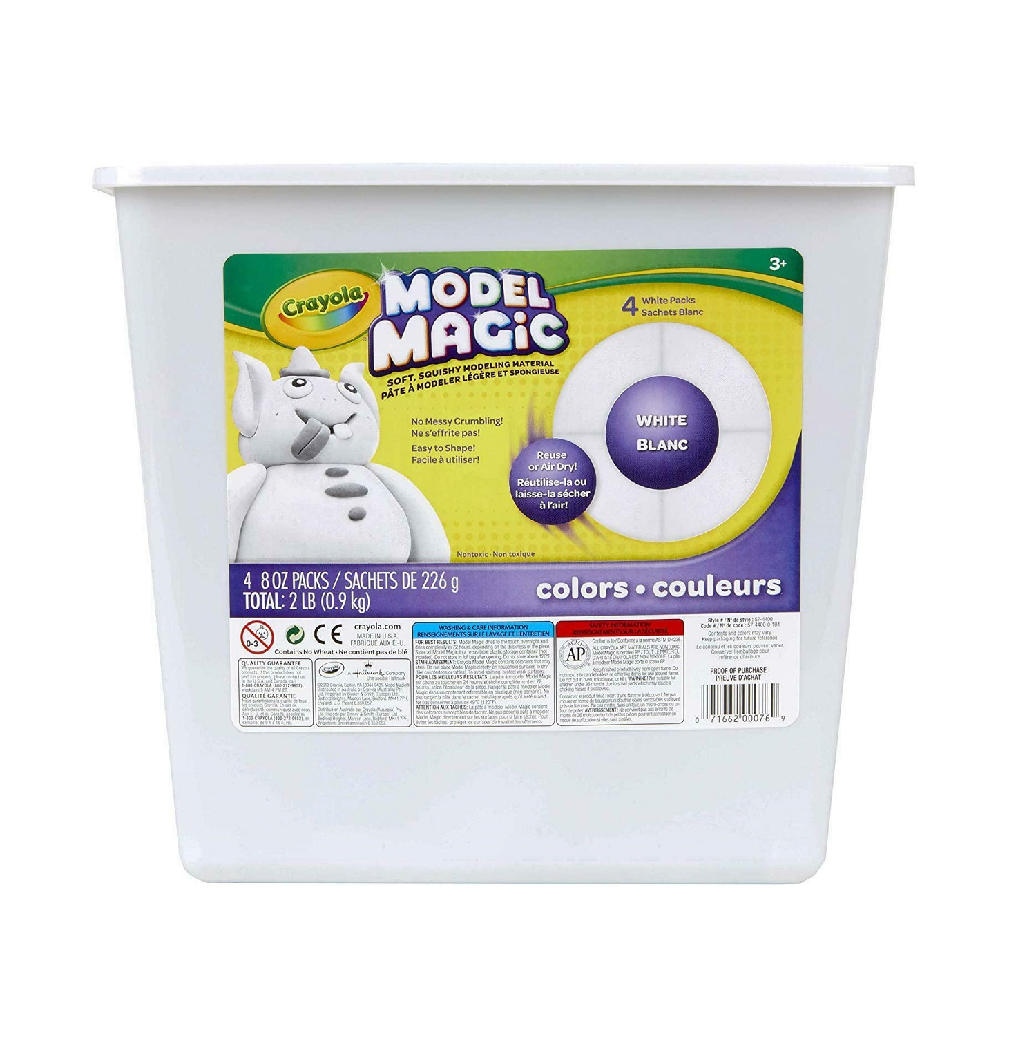 Crayola Model Magic Bucket (White)