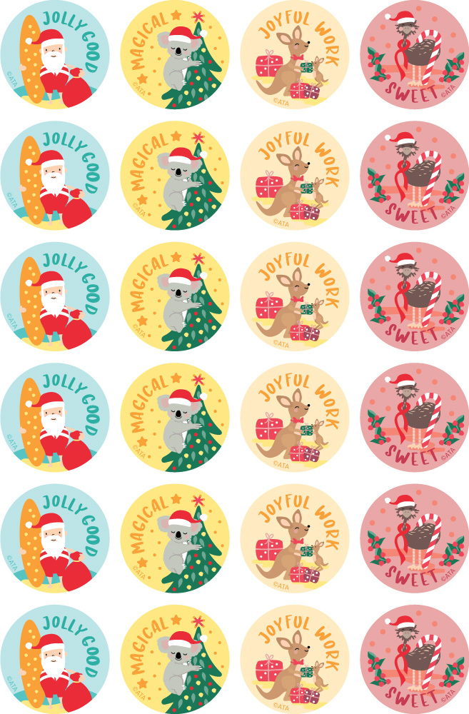 Sticker Ms053 Christmas - (New)