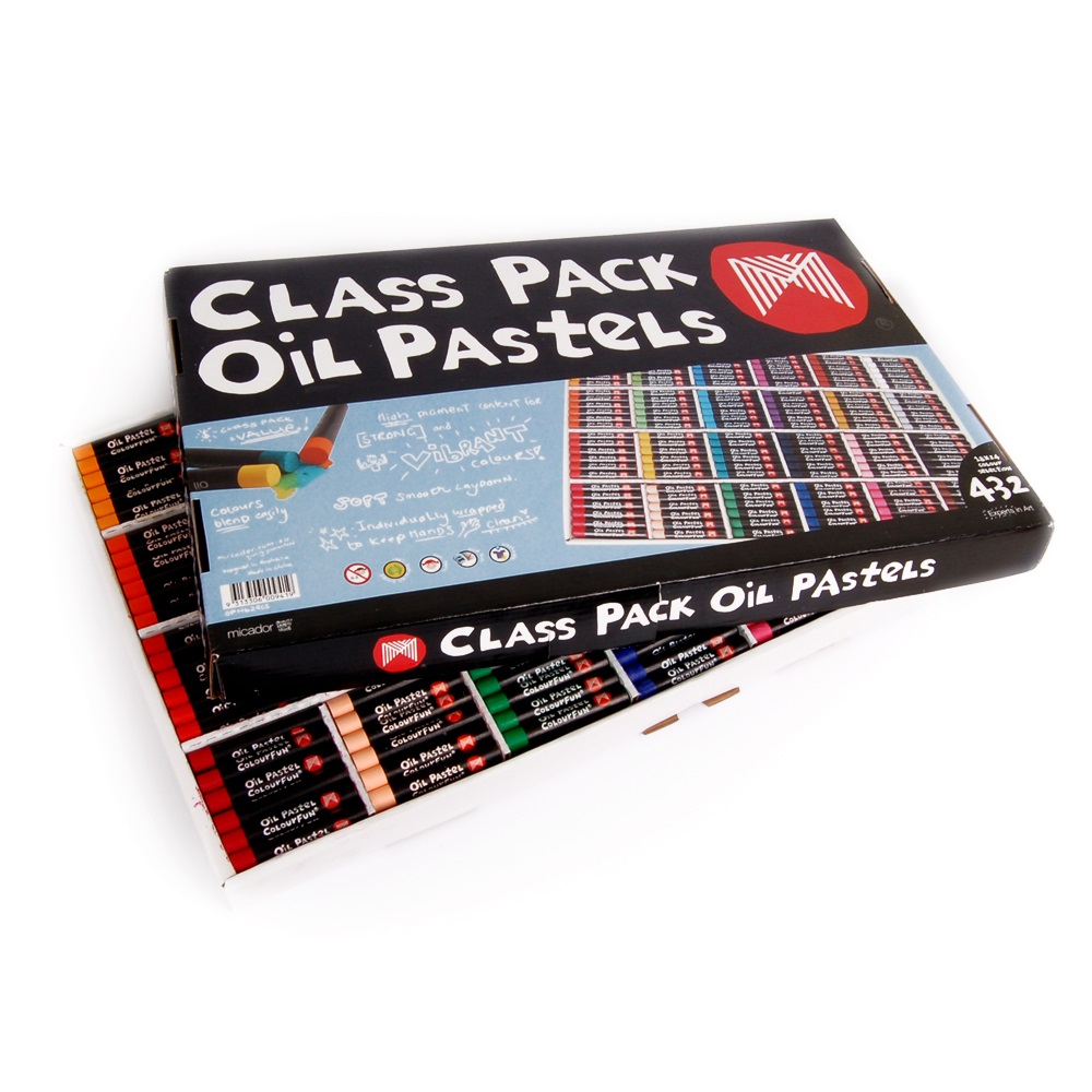 Oil Pastels Micador Classpack 432 Pack