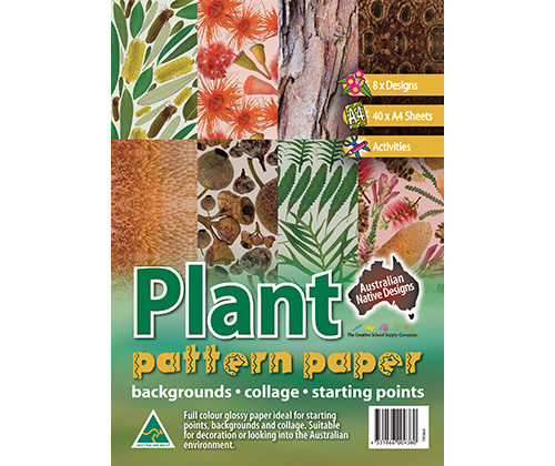 Plant Patterned Paper Pack