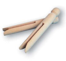 Dolly Pegs 50pack (natural)