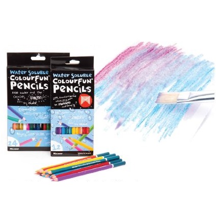 Micador Colourfun Water Soluble Pencils