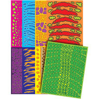 Dino Patterned Paper Pack A4