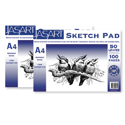 Sketch Pad Jasart 110gsm (50 leaf) 100 pages