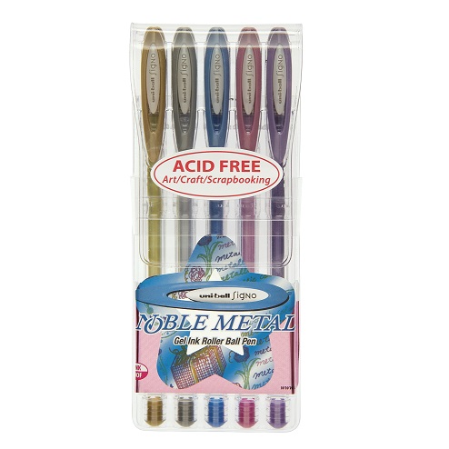 Uni-Ball Signo Broad Pen- White 12 pack – Educational Art Supplies