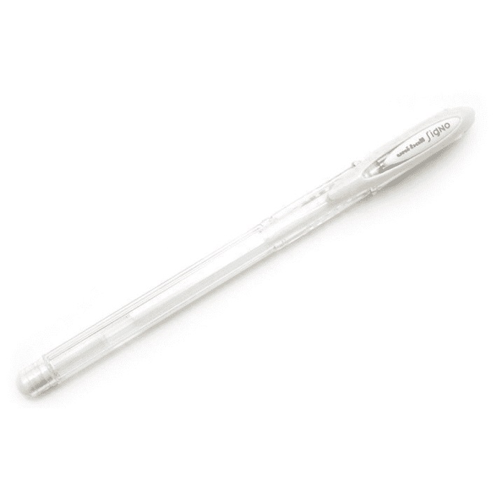 Uniball Signo Gel Pen (Opaque White) Box of 12