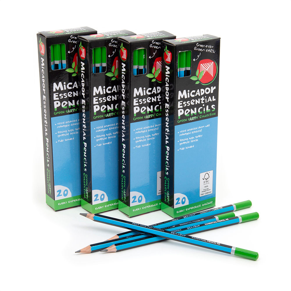 Micador Essential Pencils HB box of 20