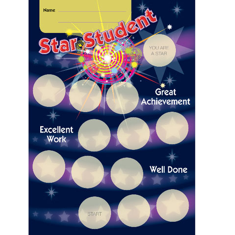 Star Student Achievement Card