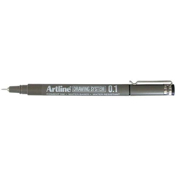 Artline 231 Drawing System 0.1mm Black