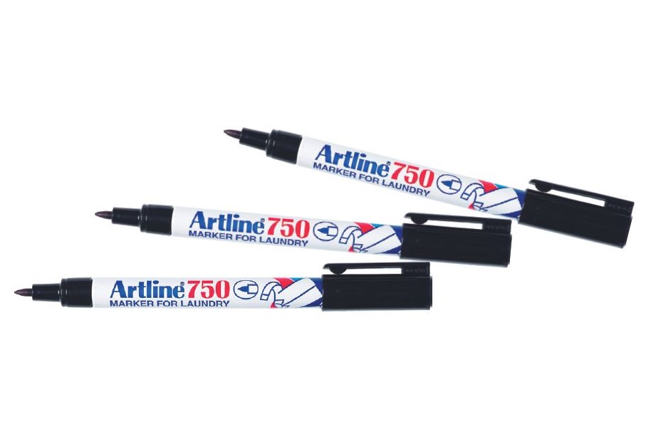 Artline 750 Laundry Marker - White