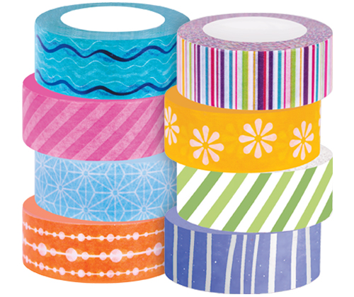 Washi Tape Assorted 8pack