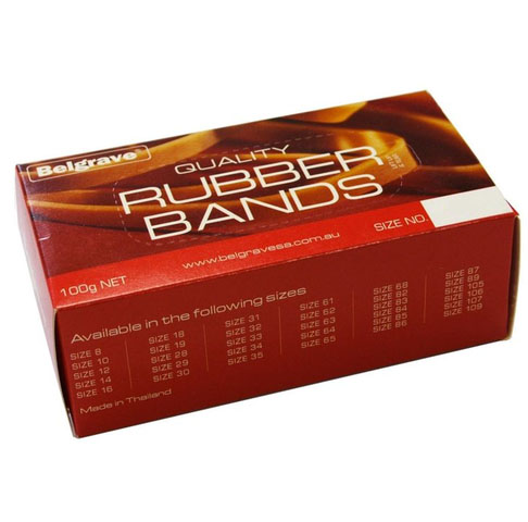 Rubber Bands 100g