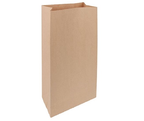 Brown Paper Bags with Gusset - 100 pack