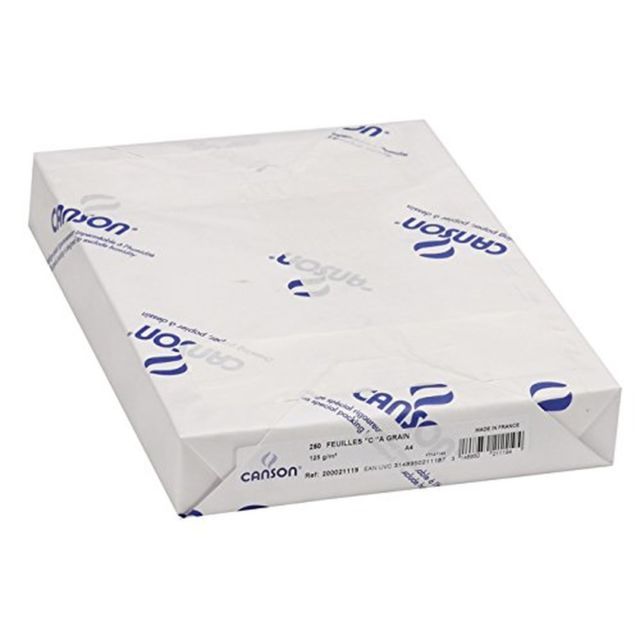 CA Grain Drawing Paper 224gsm A3 White 25pack
