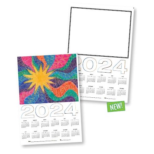 Calendar Blank 2024 A3 10pack