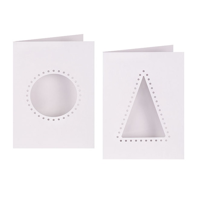 Christmas Cut-out Threading Card 10's