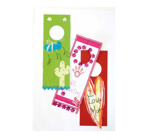 Door Hangers - Cardboard white 25pk