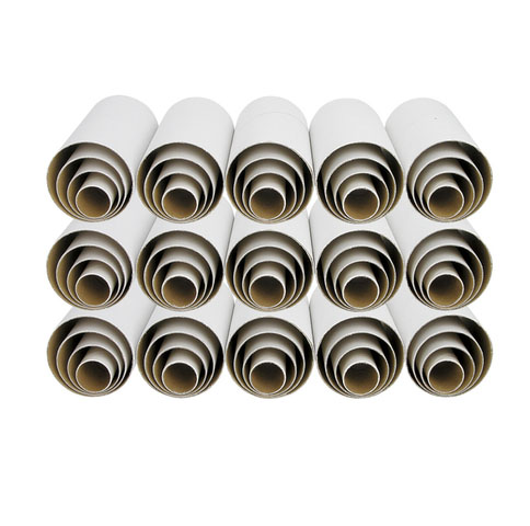 Cardboard Tubes White 60pk