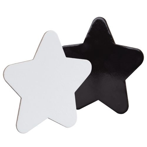 Canvas Board Magnetic 15cm 4pack (Star)