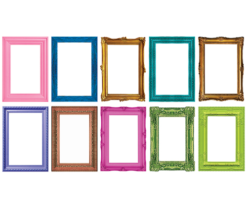 Picture Frame Blanks A3 10pack - Coloured