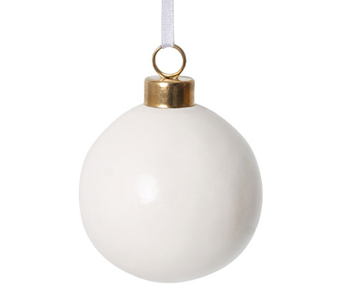 Ceramic Baubles 10 pack