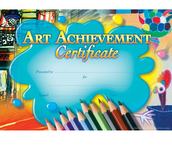 Certificate Great Artwork