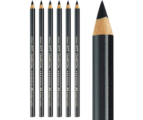Pitt Charcoal Pencils box of 6