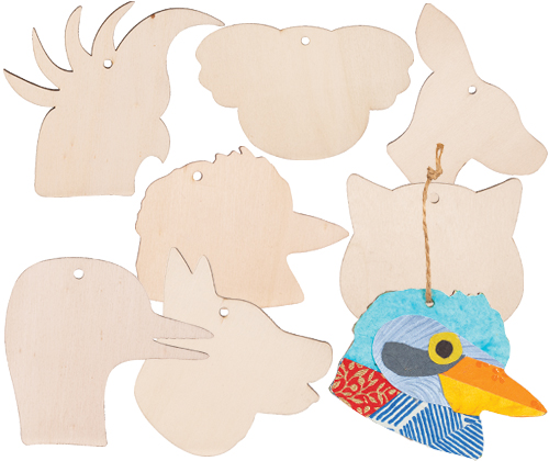 Wooden Australian Animal Hangers 21s