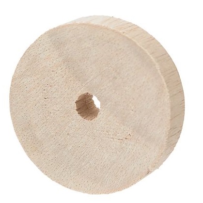 Wooden Wheel 45mm - 20pack