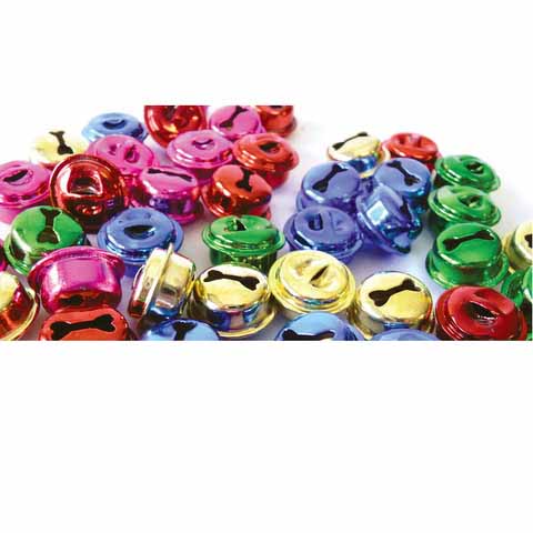 Jingle Bells Assorted Colours 50 pack