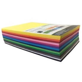 Cover Paper A4 500pack Assorted Cols