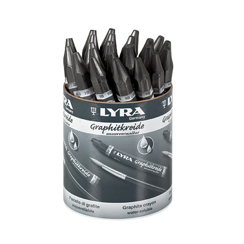 Lyra Watersoluble Graphite Crayon 24 set